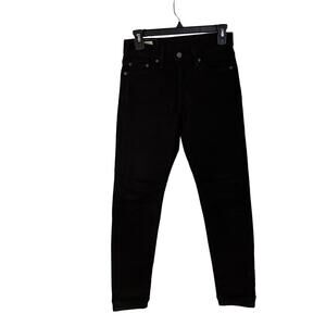 Levi's Black Mid Rise Skinny Jeans Size 27